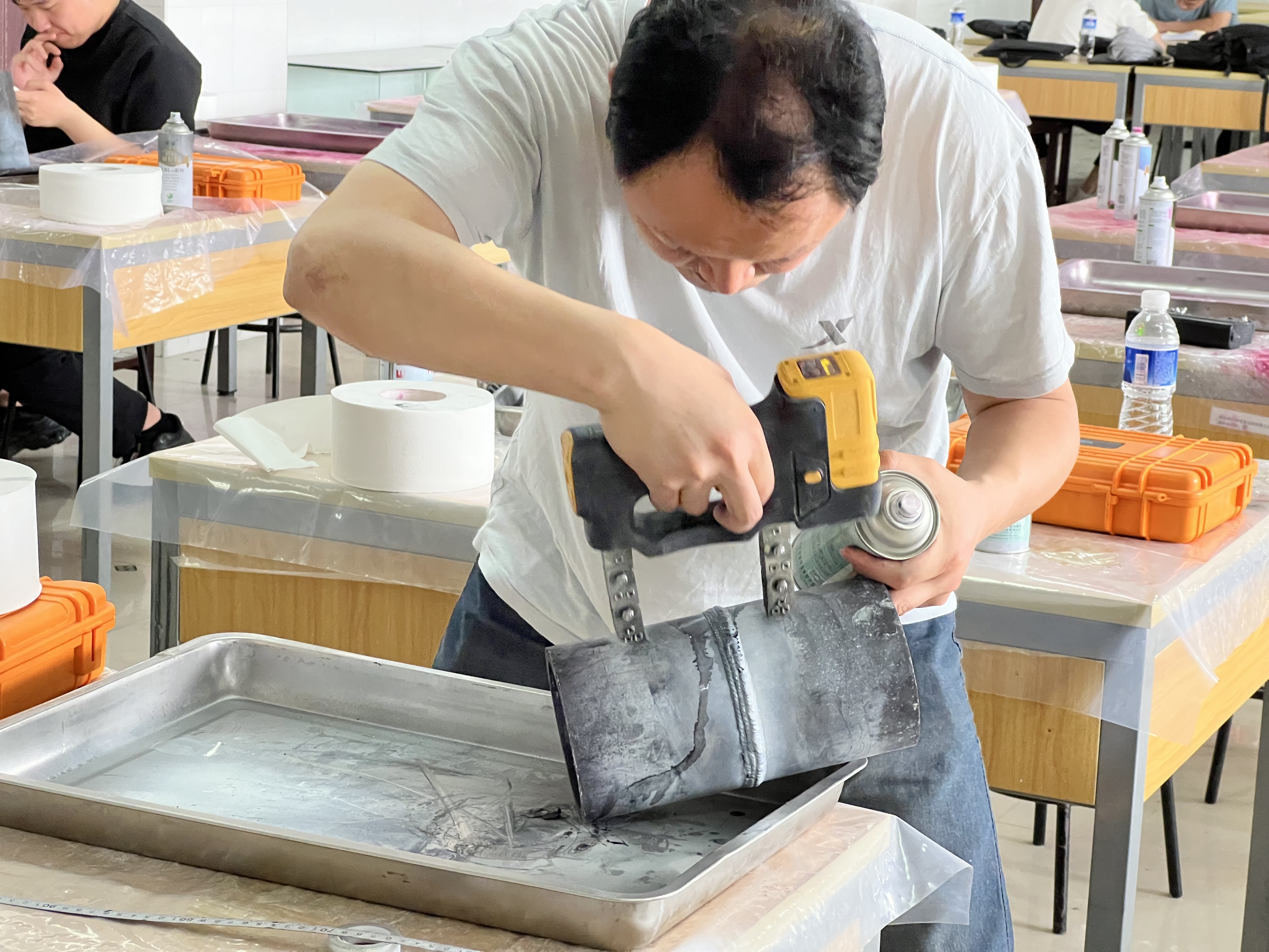 武漢船級社MT、PT取證班  濟寧魯科提供磁粉探傷設備